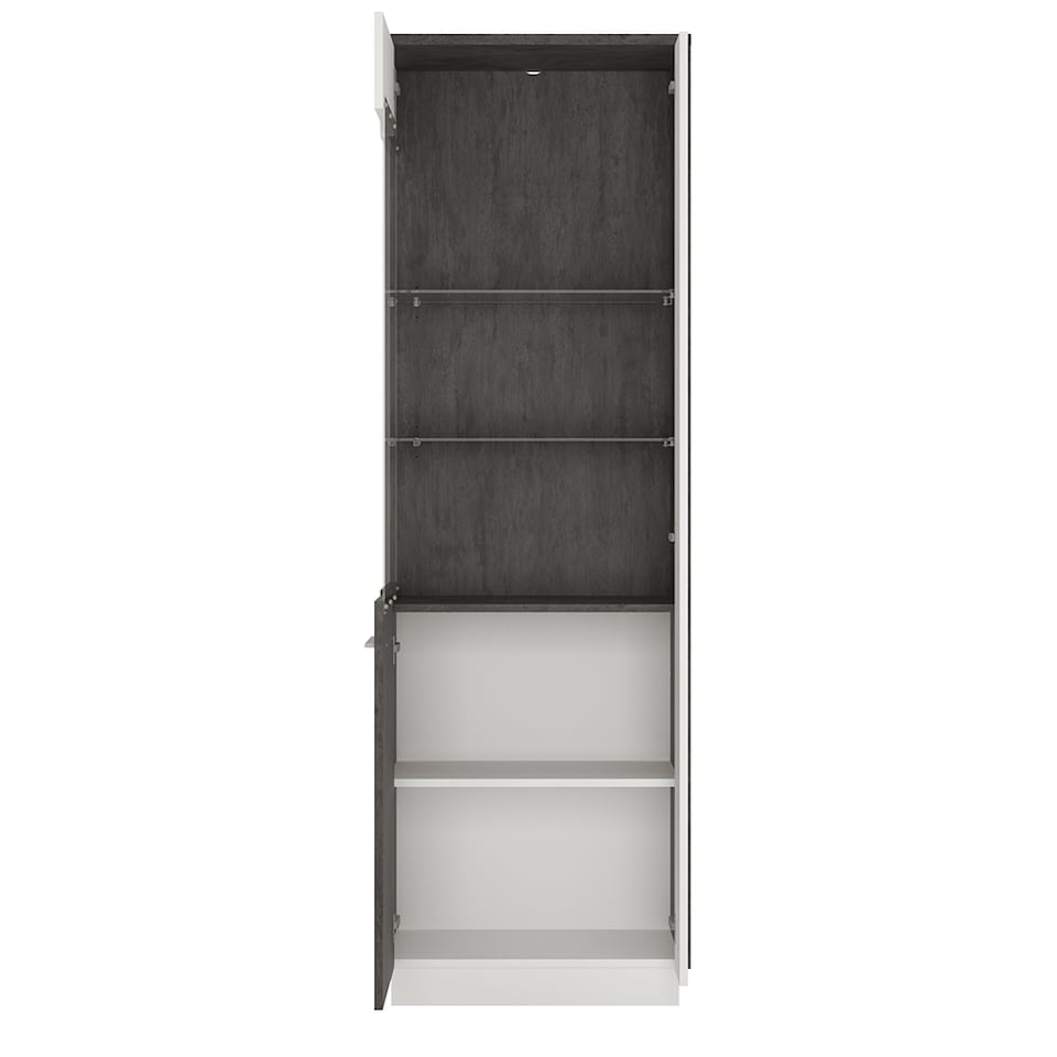 image 1 of Zingaro Tall Glazed Display Cabinet (LH)