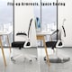 image 5 of Rattantree Ergonomic Office Chair with Flip Up Armrests & Lumbar Support