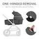 image 7 of hauck Walk N Care Pushchair Set - Dark Grey Grey