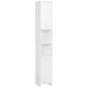 image 1 of HOMCOM Storage Cabinet For Bathroom Bedroom Freestanding w/Door Cupboard&Shelves