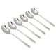 image 1 of Argon Tableware Tondo Stainless Steel Dessert Spoons - 21cm - Pack of 6