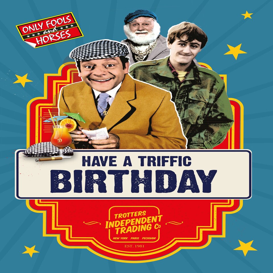 Only Fools and Horses Birthday Card