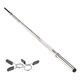 image 1 of Body Revolution Straight Barbell Bar 1" Standard 1.4m Spinlock Collar