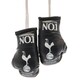 image 1 of Tottenham Hotspur FC Boxing Gloves Car Mirror Decoration - White/Navy - One Size