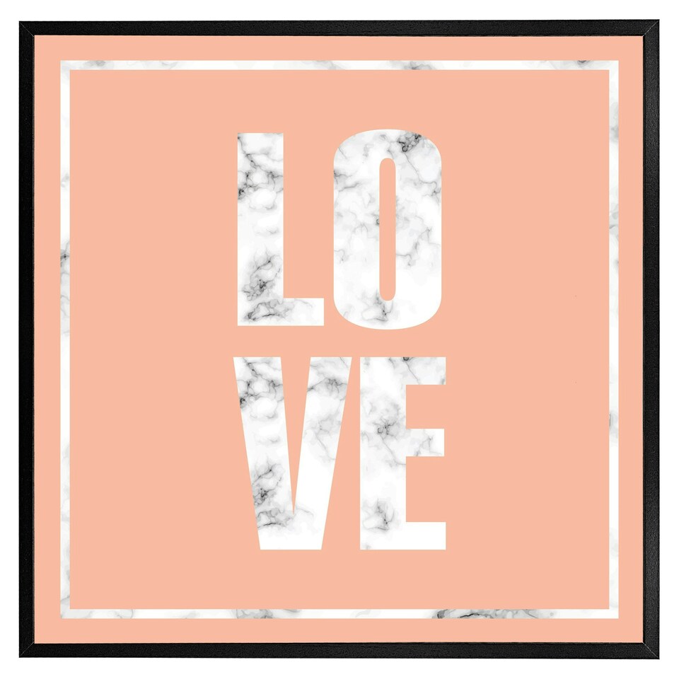 image 1 of Love marble (Picutre Frame) Grey | L
