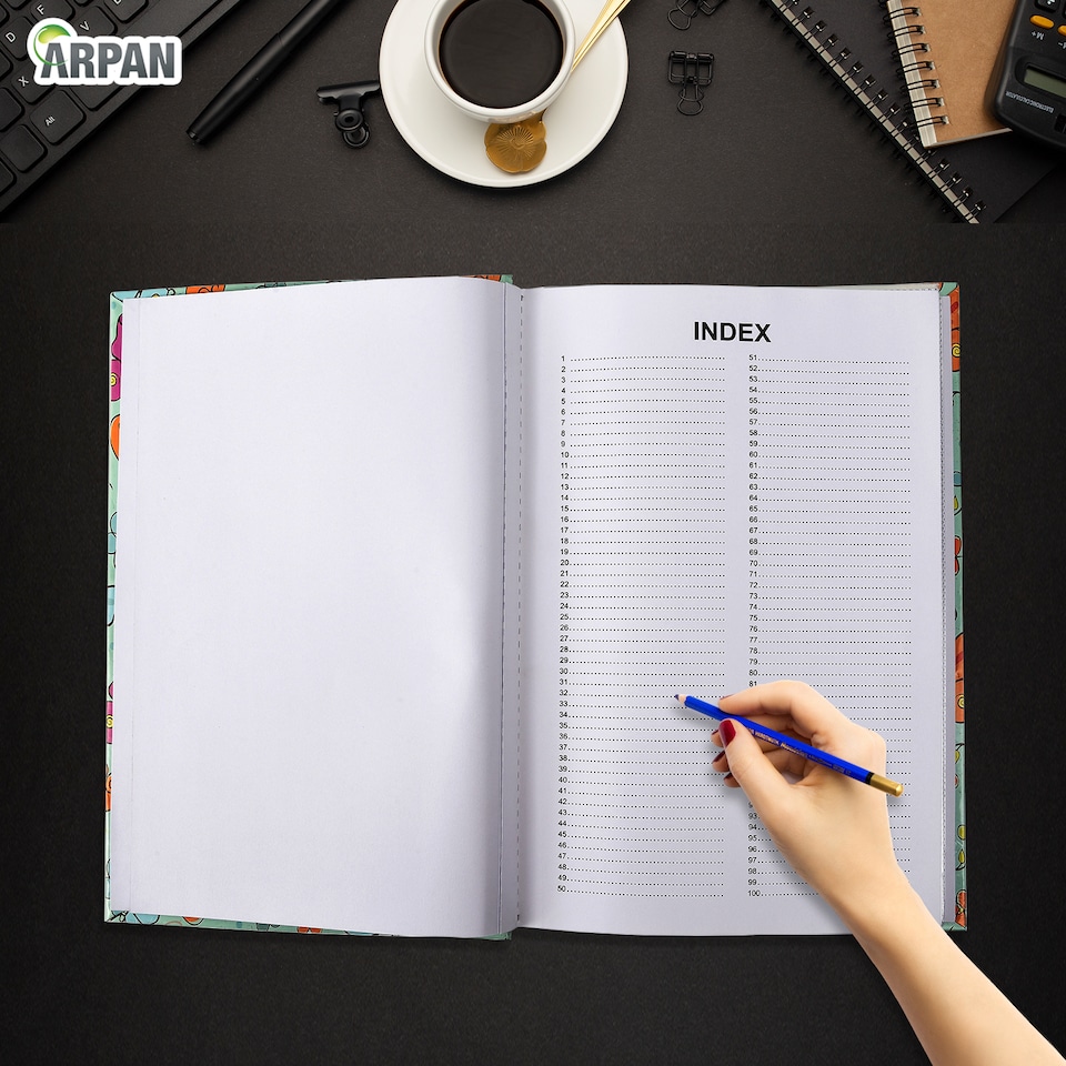 image 1 of ARPAN Slip In Case Memo Photo Album for 300 Photos 4x6" (10x15cm) – Hardcover Picture Album with Memo Writing Space for Family, Wedding & Travel Memories