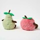 image 3 of Homescapes Apple and Pear Doorstop Set of 2