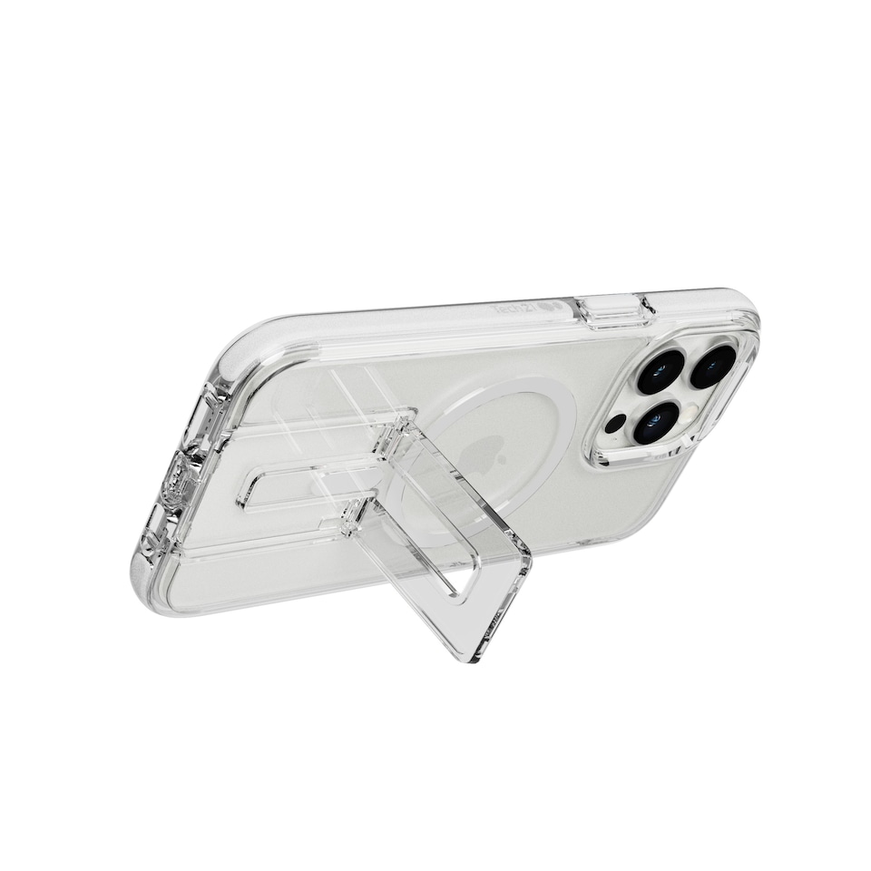 image 1 of Tech21 EvoCrystal Kick w/MagSafe for iPhone 14 Pro Max White White