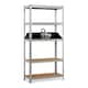 image 1 of Racking Shelf Heavy Duty 5 Tier Garage Shelving Storage Shelves Unit 180x90x40cm | Silver | Silver