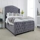 image 2 of Richmond Plush Superking Bed Frame - Grey