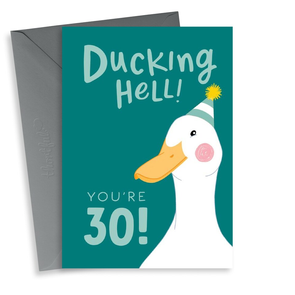 image 1 of Fun 30th Birthday Card