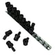 image 1 of Swivel Wobble Metric Shallow Impact Sockets 1/4in Drive 5 - 15mm 12pc 6 Sided