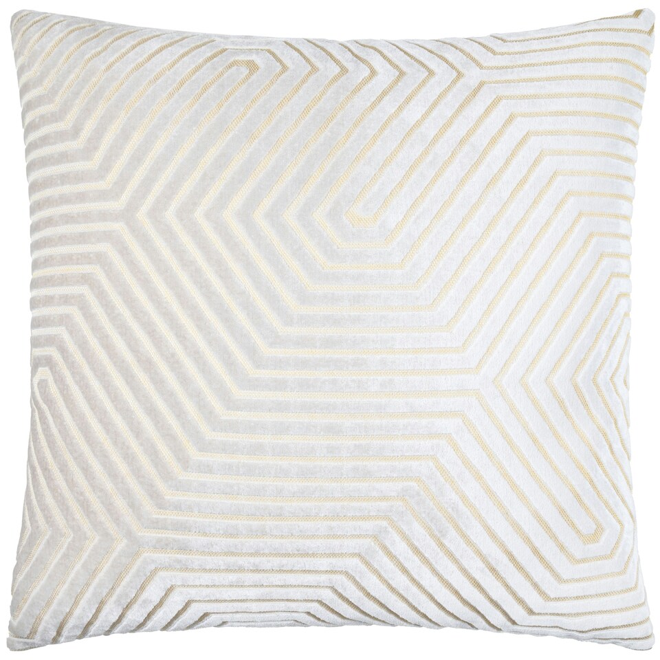 image 1 of Paoletti Evoke Cut Velvet Cushion Cover Green