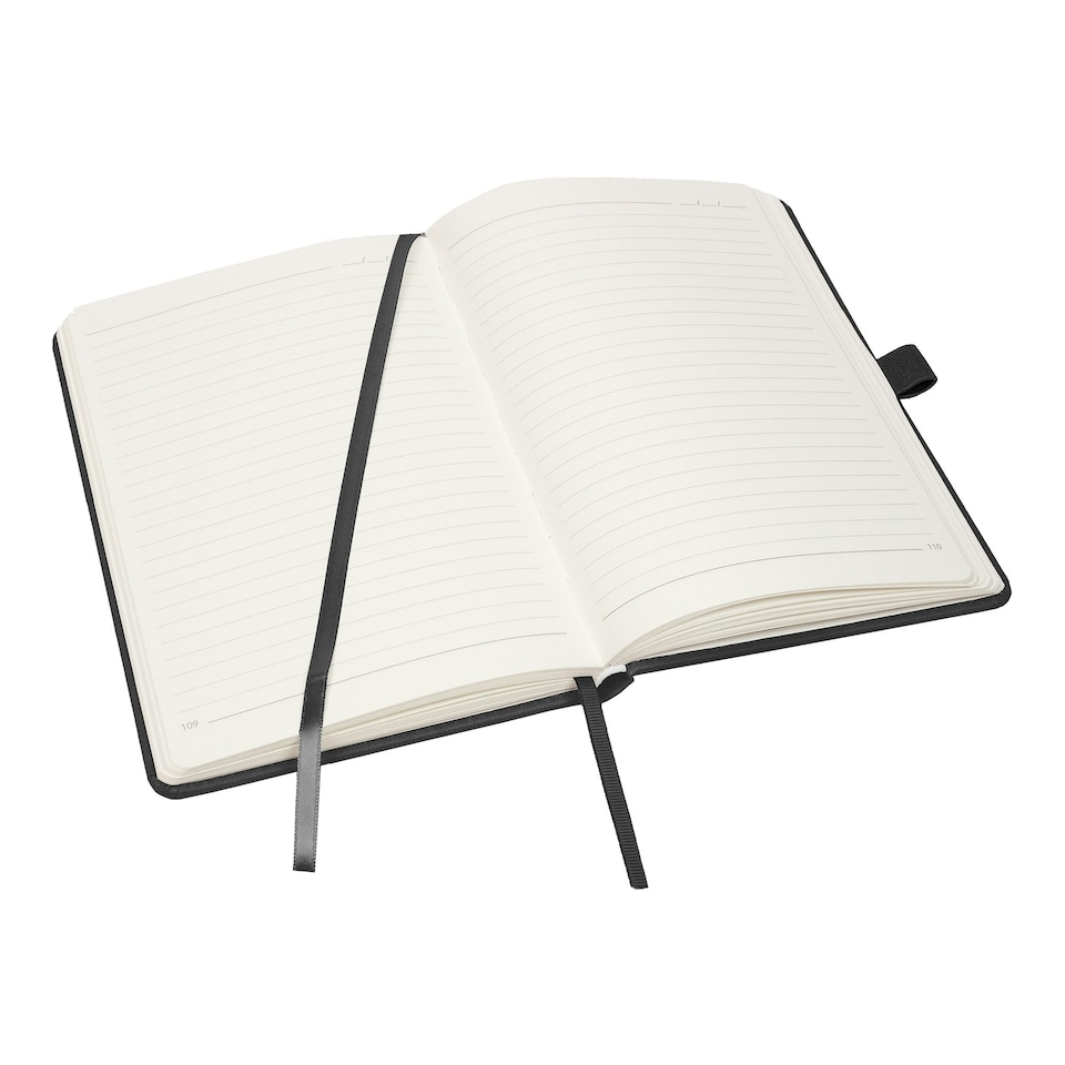 image 1 of Notes London A5 Italian Styled Moretti Notebook Black