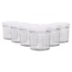 image 1 of Argon Tableware Glass Jam Jars with Lids - 110ml - Pack of 6