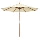 image 1 of COSTWAY 2.7M Outdoor Patio Umbrella Garden Parasol Sun Shade N/A