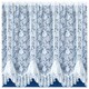 image 1 of Kew White Flounce 200 x 68 cm Heavy Weight Traditional Flounce Pre Cut Net Panel