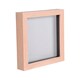 image 1 of Nicola Spring 3D Box Photo Frame - 6" x 6" - Light Brown