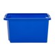 image 3 of Wham Stack & Store 4 x 35L Plastic Storage Boxes | Blue | 4