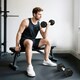 image 2 of HOMCOM Hexagonal Dumbbells Kit Weight Lifting Exercise for Home Fitness 2x6kg