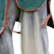 image 2 of Weatherbeeta Comfitec Tyro Plus Standard-Neck Lightweight Horse Rug - Green/Burn Orange/White - 4´ 3"