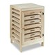 image 1 of Primrose Traditional Apple Storage Rack 13 Drawers H156cm x W55cm x D59cm