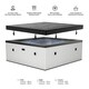 image 5 of Wave Garda 4 Person Eco Foam Hot Tub, Pebble White