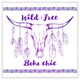 image 1 of Boho chic (Picutre Frame) White | XL