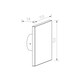 image 3 of CGC BAILEY Black Square LED Wall Light 8W 4000K 700lm IP65 Back-Lit Halo Polycarbonate
