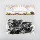 image 6 of 2 x 14g 60th Blue Happy Birthday Confetti