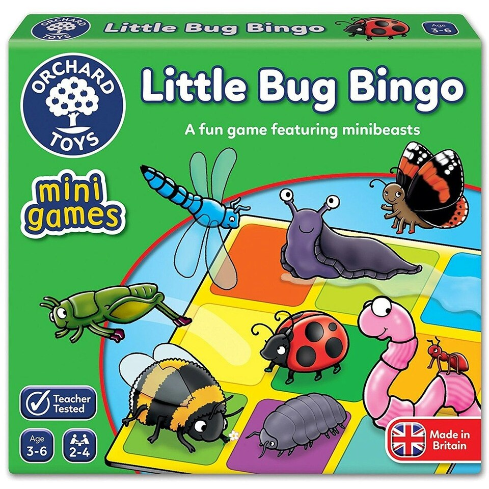 image 1 of Orchard Toys Little Bug Bingo Travel Game