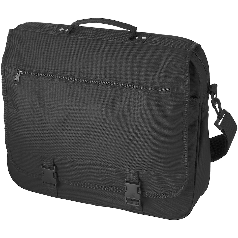 Bullet Anchorage Conference Bag - Solid Black - 40 x 10 x 33 cm Black