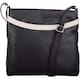 image 4 of Smart Genuine Leather Cross Body / Shoulder Bag Multi Grey | Grey/White