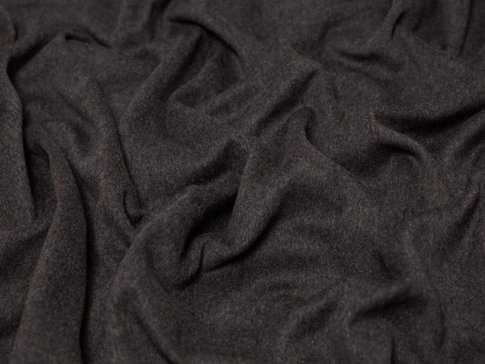 Minerva Core Range Grey Luxury Cashmere Wool Coating Fabric for Dressmaking, 150cm / 59" Wide - per metre