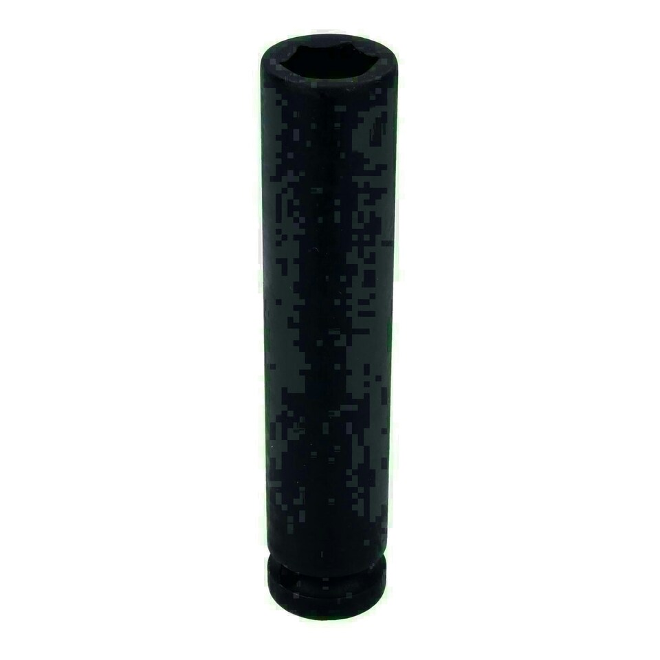 image 1 of 15mm Extra Deep Long Metric MM Impact Socket 1/2" Drive 6 Sided Single Hex