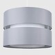 image 1 of ValueLights Sophia Large Grey 2 Tier Ceiling Light Shade and Bulb