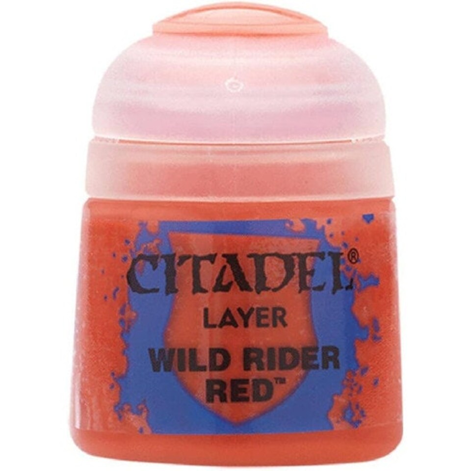 image 1 of Games Workshop Citadel Colour Layer: Wild Rider Red (12ml) Paint