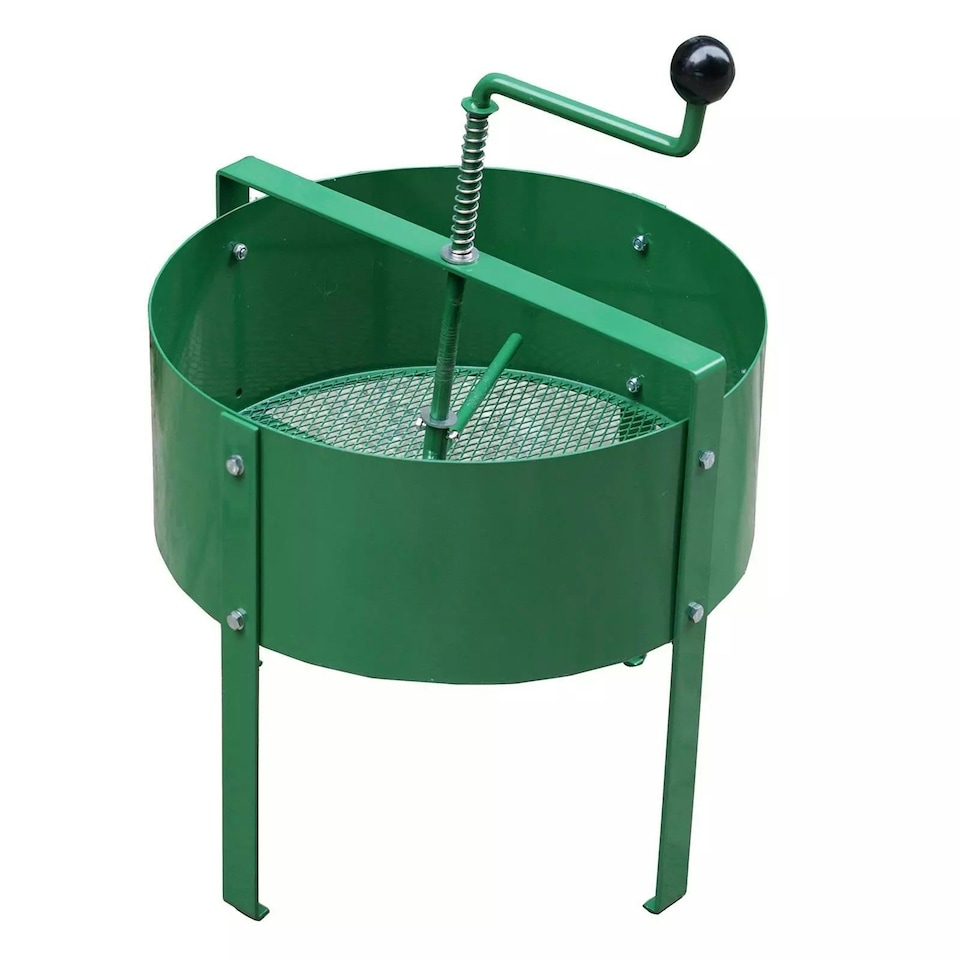 image 1 of Gr8 Garden Rotary Soil Sifter Compost Sieve Large 18 Litre Earth Riddle Screener Green | One Size