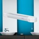 image 4 of Set of 2 White - Chrome Bathroom Shaver Lights White | White