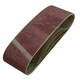 image 2 of 75mm x 533mm 120 Grit Fine Abrasive Sanding Belt Sander Discs Sheets 25 Pack