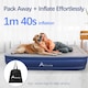 image 7 of Alivio Inflatable Airbed Mattress with Built-in Electric Pump - Air Mattress (Double)