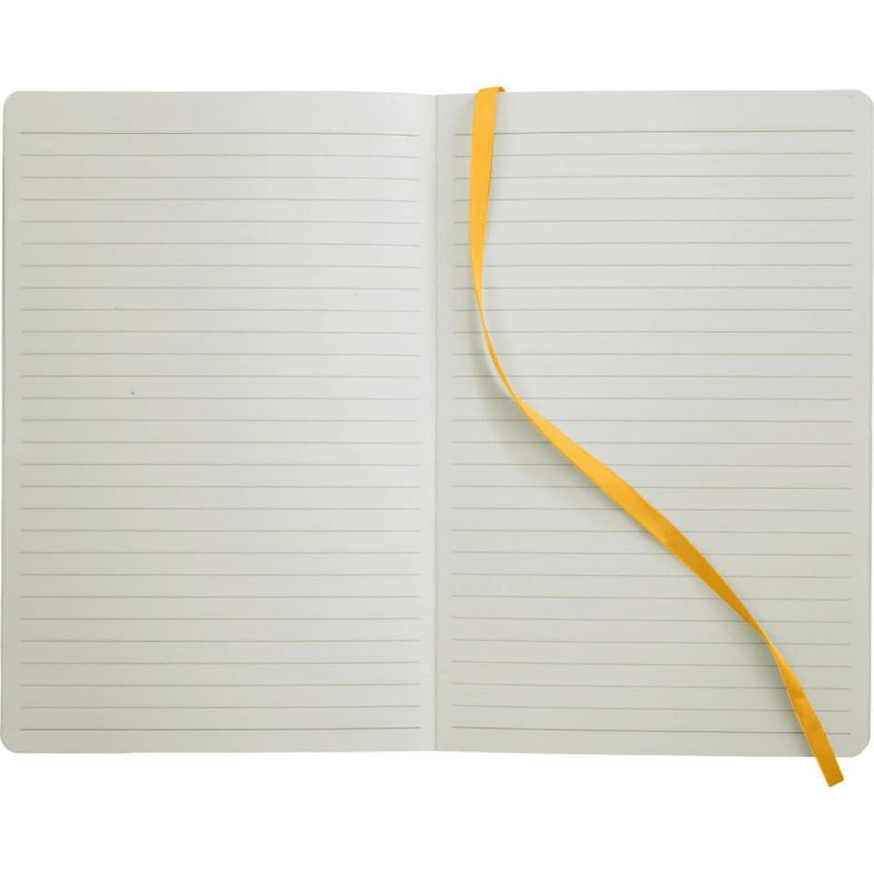 image 1 of JournalBooks Classic Soft Cover Notebook - Yellow - 21 x 14 x 1.8 cm