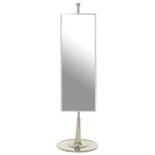 Interiors By Premier Elegant Design Rectangular Mirror, Mid Century Hallway Mirror, Modern Mirror, Reflective Surface Mirror Silver