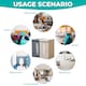 image 5 of 57L Collapsible Laundry Basket with Lid Portable Clothes Hamper