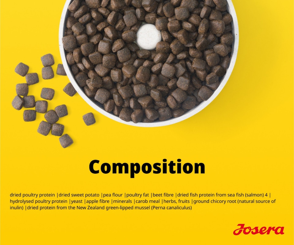 image 1 of Josera High Protein Adult Sea Fish complete dry food | For active, working and sporting dogs | Grain-free | Lots of meat | Herbs & Fruits | 12.5kg