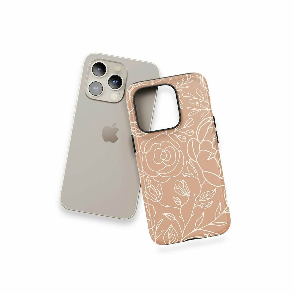 image 1 of Linear Floral Phone Case | Multi | iPhone 14 Pro Max
Tough | iPhone 14 Pro Max
Tough