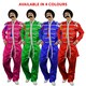 image 7 of Adults Red Pop Sergeant Costume – 60s Music Fancy Dress Outfit Red | M