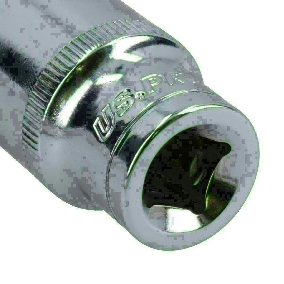 image 1 of 3/8" Drive Double Deep Metric MM Sockets Single Hex 6 Sided 8mm - 19mm 11pc