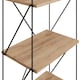 image 5 of Leyo 5 Tier Storage Rack Wotan Oak