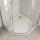 image 9 of Balterley Premium Quadrant Shower Tray | White | White | 1